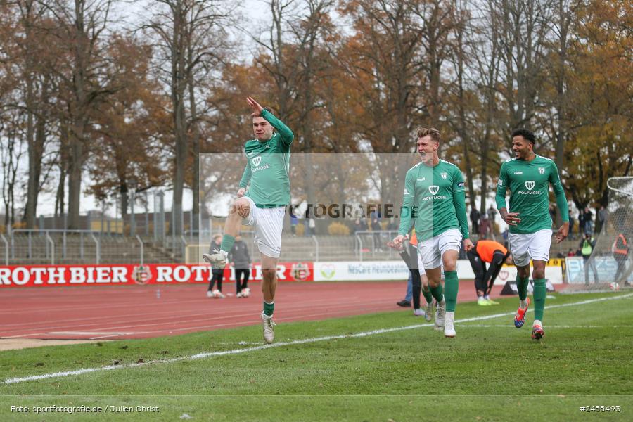 sport, action, Schweinfurt, Sachs-Stadion, Regionalliga Bayern, Fussball, FCS, FCE, FC Eintracht Bamberg, BFV, 23.11.2024, 21. Spieltag, 1. FC Schweinfurt 1905 - Bild-ID: 2455493