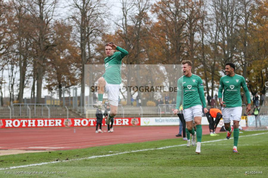 sport, action, Schweinfurt, Sachs-Stadion, Regionalliga Bayern, Fussball, FCS, FCE, FC Eintracht Bamberg, BFV, 23.11.2024, 21. Spieltag, 1. FC Schweinfurt 1905 - Bild-ID: 2455494