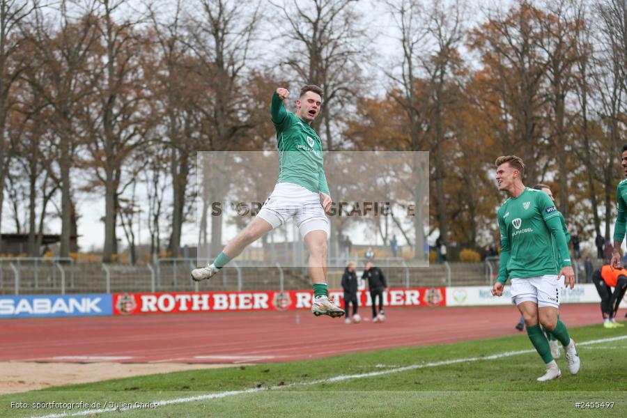 sport, action, Schweinfurt, Sachs-Stadion, Regionalliga Bayern, Fussball, FCS, FCE, FC Eintracht Bamberg, BFV, 23.11.2024, 21. Spieltag, 1. FC Schweinfurt 1905 - Bild-ID: 2455497