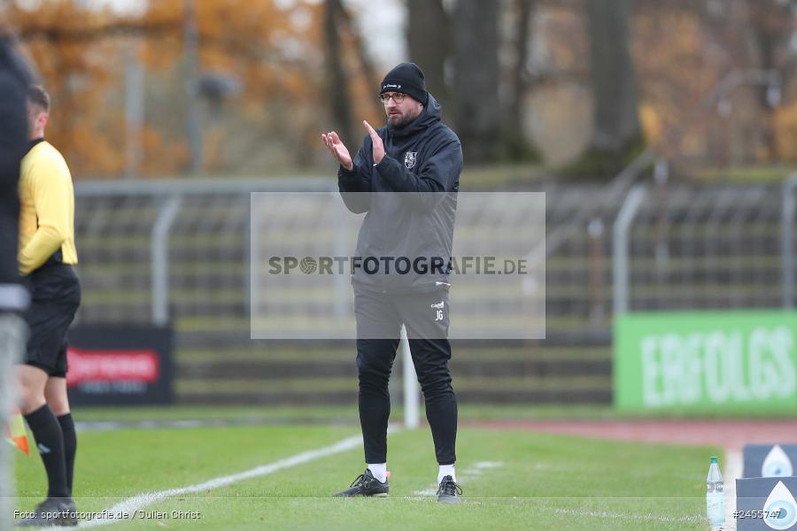 sport, action, Schweinfurt, Sachs-Stadion, Regionalliga Bayern, Fussball, FCS, FCE, FC Eintracht Bamberg, BFV, 23.11.2024, 21. Spieltag, 1. FC Schweinfurt 1905 - Bild-ID: 2455747