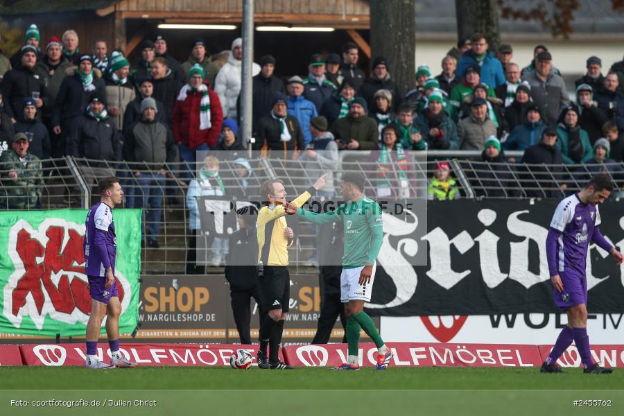 sport, action, Schweinfurt, Sachs-Stadion, Regionalliga Bayern, Fussball, FCS, FCE, FC Eintracht Bamberg, BFV, 23.11.2024, 21. Spieltag, 1. FC Schweinfurt 1905 - Bild-ID: 2455762