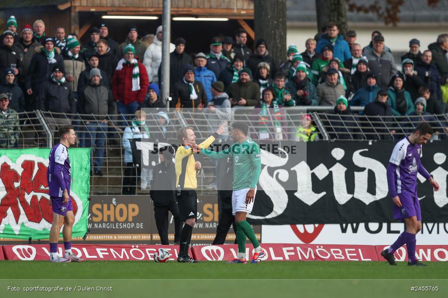 sport, action, Schweinfurt, Sachs-Stadion, Regionalliga Bayern, Fussball, FCS, FCE, FC Eintracht Bamberg, BFV, 23.11.2024, 21. Spieltag, 1. FC Schweinfurt 1905 - Bild-ID: 2455765