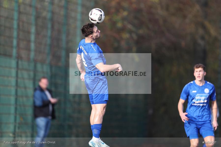 Schömig Digitaldruck Arena, Rimpar, 24.11.2024, sport, action, Fussball, BFV, 22. Spieltag, Landesliga Nordwest, TUS, ASV, TuS 1893 Aschaffenburg-Leider, ASV Rimpar - Bild-ID: 2456007