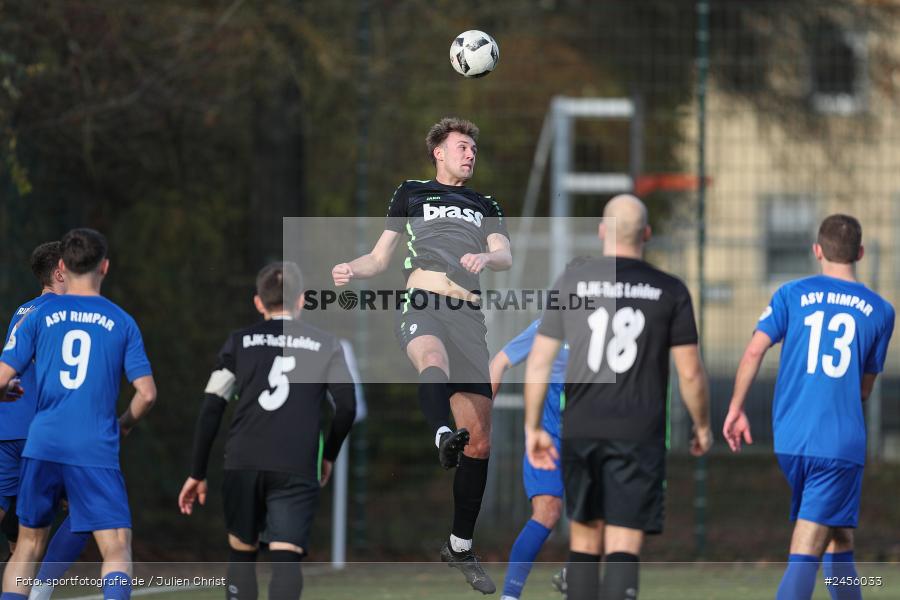 Schömig Digitaldruck Arena, Rimpar, 24.11.2024, sport, action, Fussball, BFV, 22. Spieltag, Landesliga Nordwest, TUS, ASV, TuS 1893 Aschaffenburg-Leider, ASV Rimpar - Bild-ID: 2456033