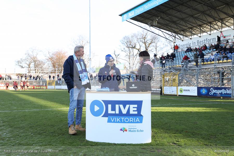 Stadion am Schönbusch, Aschaffenburg, 30.11.2024, sport, action, Fussball, BFV, 22. Spieltag, Regionalliga Bayern, FCB, SVA, FC Bayern München II, SV Viktoria Aschaffenburg - Bild-ID: 2456538