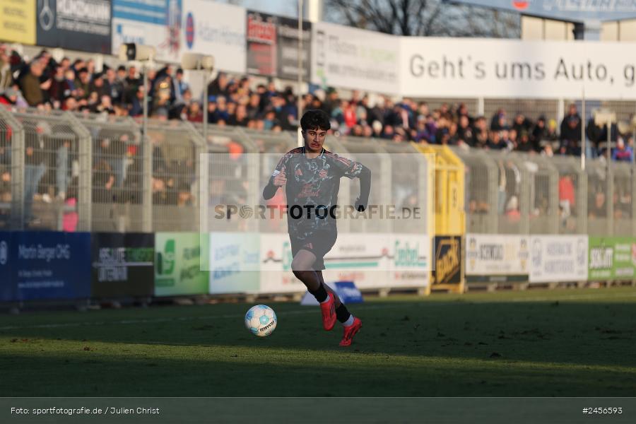 Stadion am Schönbusch, Aschaffenburg, 30.11.2024, sport, action, Fussball, BFV, 22. Spieltag, Regionalliga Bayern, FCB, SVA, FC Bayern München II, SV Viktoria Aschaffenburg - Bild-ID: 2456593