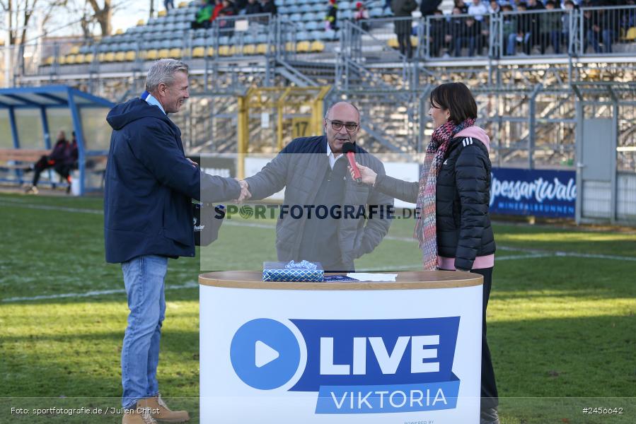 sport, action, Stadion am Schönbusch, SVA, SV Viktoria Aschaffenburg, Regionalliga Bayern, Fussball, FCB, FC Bayern München II, BFV, Aschaffenburg, 30.11.2024, 22. Spieltag - Bild-ID: 2456642