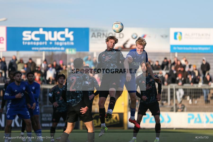 sport, action, Stadion am Schönbusch, SVA, SV Viktoria Aschaffenburg, Regionalliga Bayern, Fussball, FCB, FC Bayern München II, BFV, Aschaffenburg, 30.11.2024, 22. Spieltag - Bild-ID: 2456730 sport, action, Stadion am Schönbusch, SVA, SV Viktoria Aschaffenburg, Regionalliga Bayern, Fussball, FCB, FC Bayern München II, BFV, Aschaffenburg, 30.11.2024, 22. Spieltag - Bild-ID: 2456730