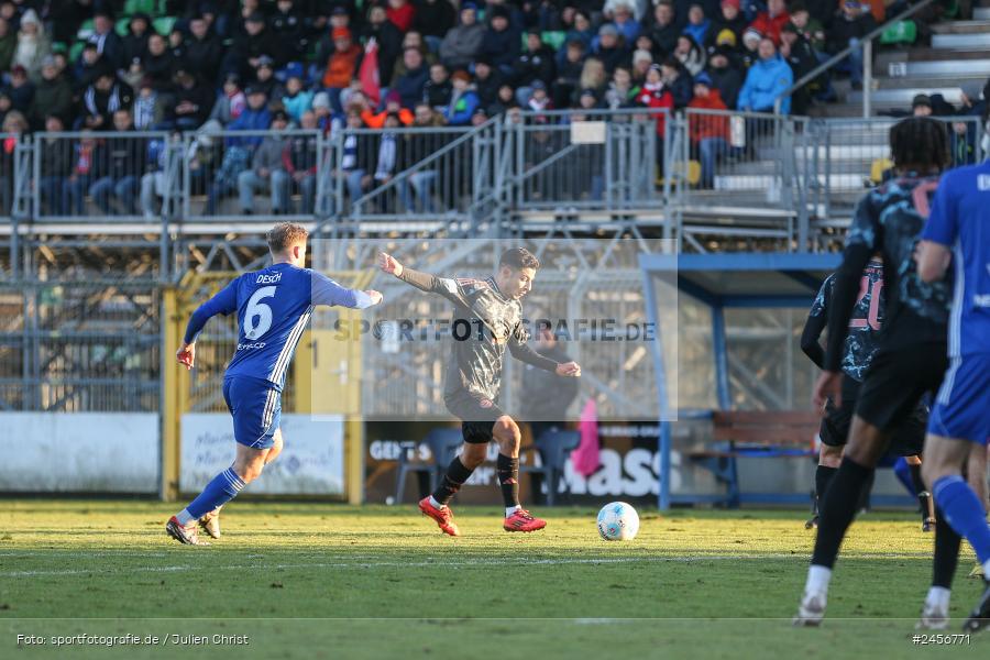 sport, action, Stadion am Schönbusch, SVA, SV Viktoria Aschaffenburg, Regionalliga Bayern, Fussball, FCB, FC Bayern München II, BFV, Aschaffenburg, 30.11.2024, 22. Spieltag - Bild-ID: 2456771