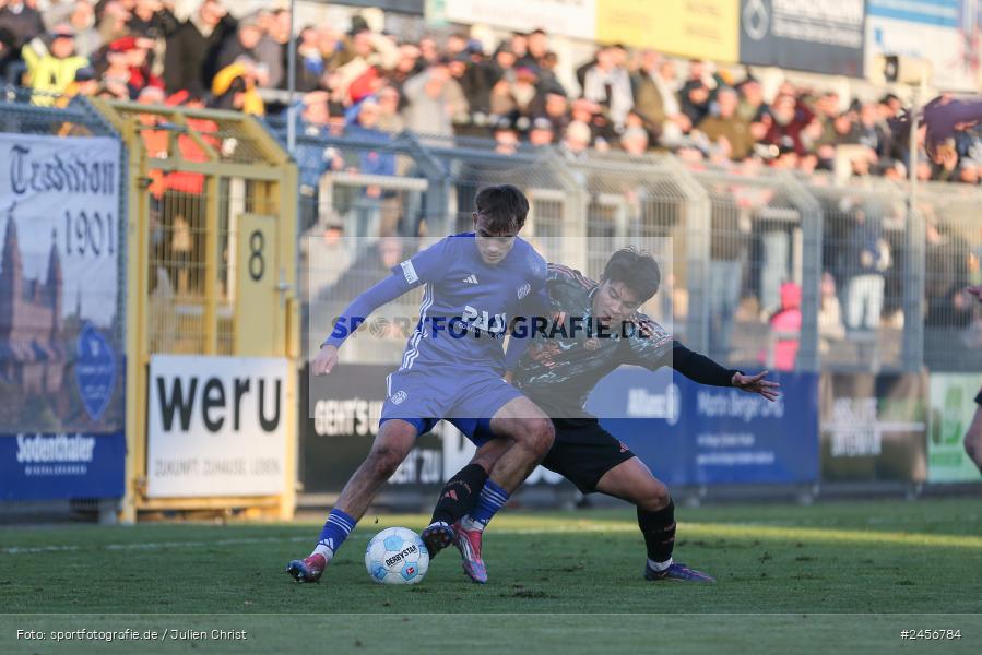 sport, action, Stadion am Schönbusch, SVA, SV Viktoria Aschaffenburg, Regionalliga Bayern, Fussball, FCB, FC Bayern München II, BFV, Aschaffenburg, 30.11.2024, 22. Spieltag - Bild-ID: 2456784