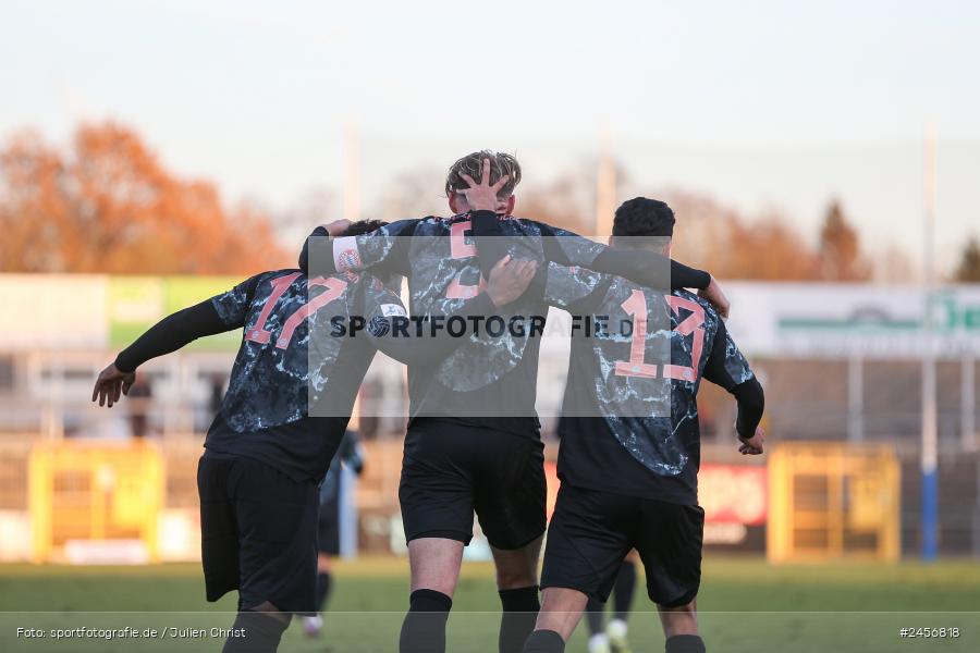 sport, action, Stadion am Schönbusch, SVA, SV Viktoria Aschaffenburg, Regionalliga Bayern, Fussball, FCB, FC Bayern München II, BFV, Aschaffenburg, 30.11.2024, 22. Spieltag - Bild-ID: 2456818 sport, action, Stadion am Schönbusch, SVA, SV Viktoria Aschaffenburg, Regionalliga Bayern, Fussball, FCB, FC Bayern München II, BFV, Aschaffenburg, 30.11.2024, 22. Spieltag - Bild-ID: 2456818