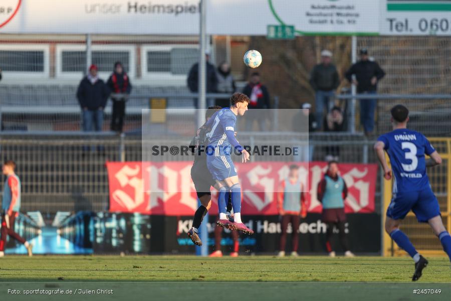 sport, action, Stadion am Schönbusch, SVA, SV Viktoria Aschaffenburg, Regionalliga Bayern, Fussball, FCB, FC Bayern München II, BFV, Aschaffenburg, 30.11.2024, 22. Spieltag - Bild-ID: 2457049