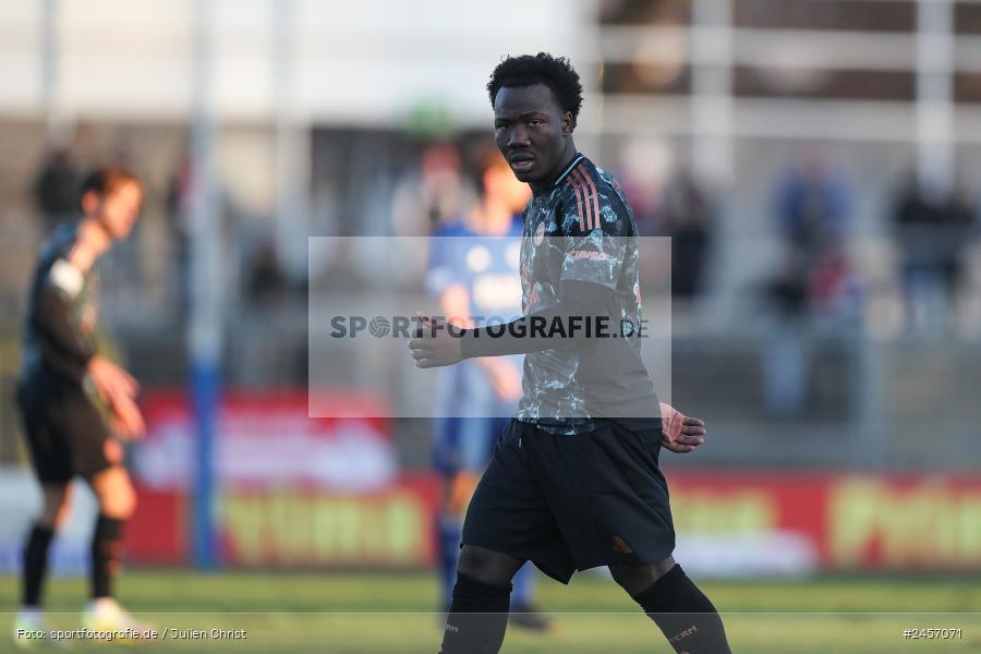 sport, action, Stadion am Schönbusch, SVA, SV Viktoria Aschaffenburg, Regionalliga Bayern, Fussball, FCB, FC Bayern München II, BFV, Aschaffenburg, 30.11.2024, 22. Spieltag - Bild-ID: 2457071