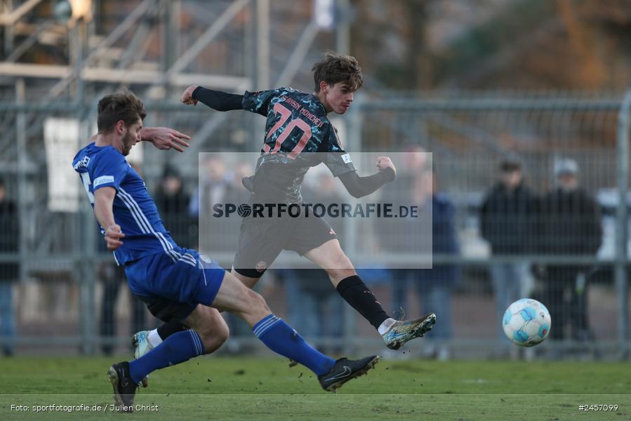 sport, action, Stadion am Schönbusch, SVA, SV Viktoria Aschaffenburg, Regionalliga Bayern, Fussball, FCB, FC Bayern München II, BFV, Aschaffenburg, 30.11.2024, 22. Spieltag - Bild-ID: 2457099