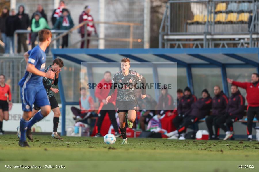 sport, action, Stadion am Schönbusch, SVA, SV Viktoria Aschaffenburg, Regionalliga Bayern, Fussball, FCB, FC Bayern München II, BFV, Aschaffenburg, 30.11.2024, 22. Spieltag - Bild-ID: 2457122 sport, action, Stadion am Schönbusch, SVA, SV Viktoria Aschaffenburg, Regionalliga Bayern, Fussball, FCB, FC Bayern München II, BFV, Aschaffenburg, 30.11.2024, 22. Spieltag - Bild-ID: 2457122