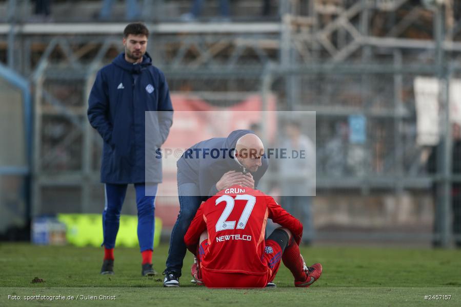 sport, action, Stadion am Schönbusch, SVA, SV Viktoria Aschaffenburg, Regionalliga Bayern, Fussball, FCB, FC Bayern München II, BFV, Aschaffenburg, 30.11.2024, 22. Spieltag - Bild-ID: 2457157 sport, action, Stadion am Schönbusch, SVA, SV Viktoria Aschaffenburg, Regionalliga Bayern, Fussball, FCB, FC Bayern München II, BFV, Aschaffenburg, 30.11.2024, 22. Spieltag - Bild-ID: 2457157