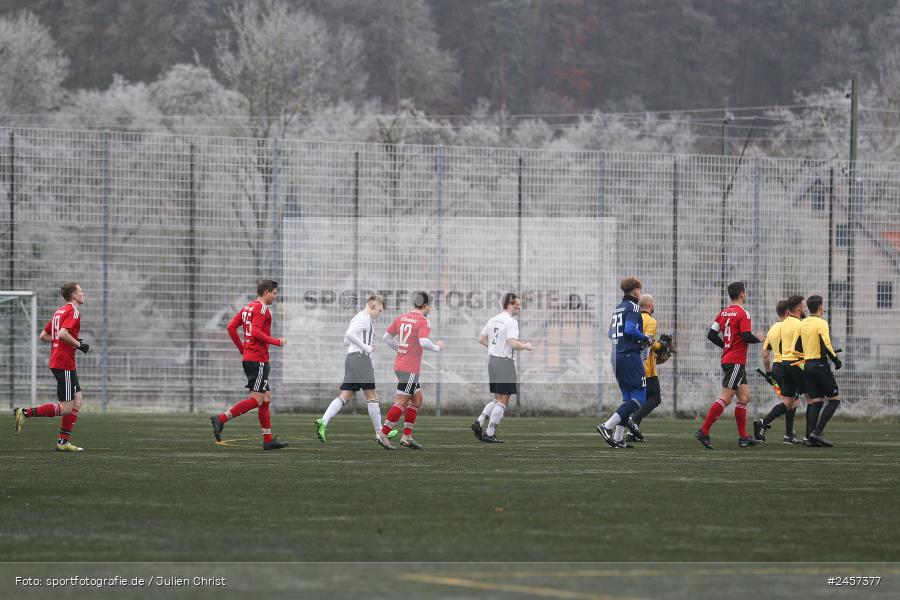 Sportgelände, Grünsfeld, 01.12.2024, sport, action, Fussball, 19. Spieltag, bfv-Landesliga Odenwald, SVE, FCG, SV Eintracht Nassig, FC Grünsfeld - Bild-ID: 2457377