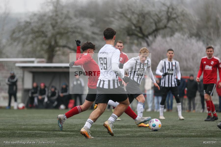 Sportgelände, Grünsfeld, 01.12.2024, sport, action, Fussball, 19. Spieltag, bfv-Landesliga Odenwald, SVE, FCG, SV Eintracht Nassig, FC Grünsfeld - Bild-ID: 2457391