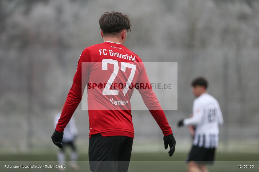 Sportgelände, Grünsfeld, 01.12.2024, sport, action, Fussball, 19. Spieltag, bfv-Landesliga Odenwald, SVE, FCG, SV Eintracht Nassig, FC Grünsfeld - Bild-ID: 2457405