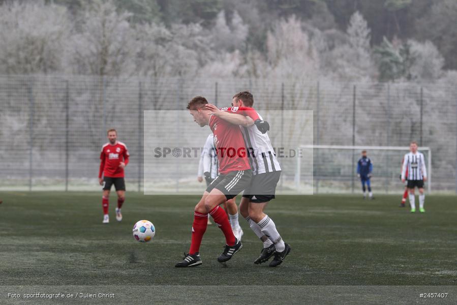 Sportgelände, Grünsfeld, 01.12.2024, sport, action, Fussball, 19. Spieltag, bfv-Landesliga Odenwald, SVE, FCG, SV Eintracht Nassig, FC Grünsfeld - Bild-ID: 2457407