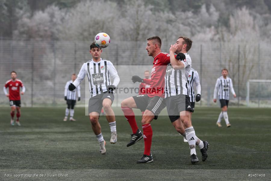 Sportgelände, Grünsfeld, 01.12.2024, sport, action, Fussball, 19. Spieltag, bfv-Landesliga Odenwald, SVE, FCG, SV Eintracht Nassig, FC Grünsfeld - Bild-ID: 2457408