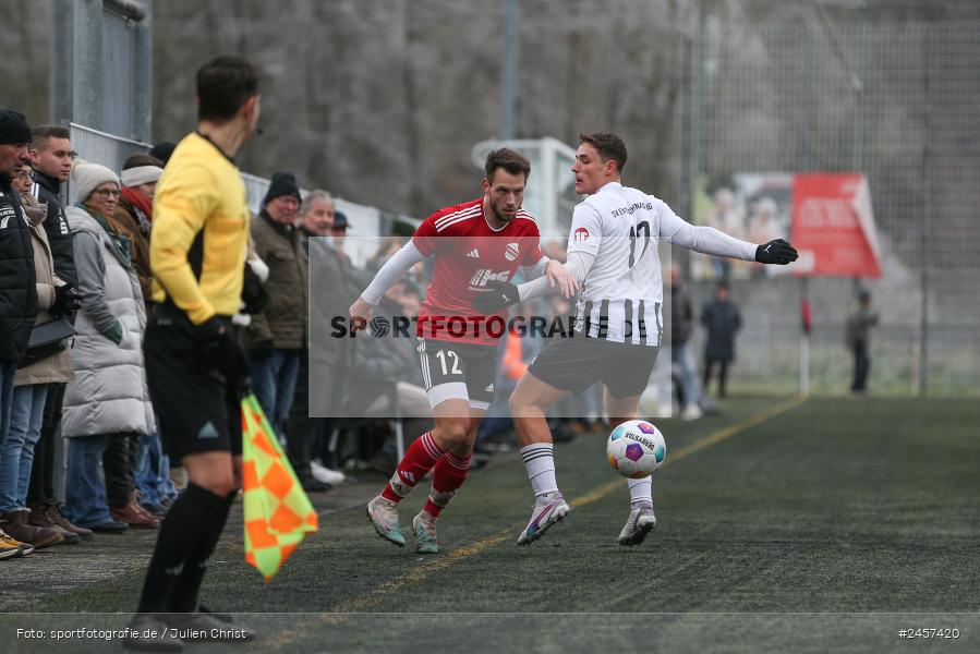 Sportgelände, Grünsfeld, 01.12.2024, sport, action, Fussball, 19. Spieltag, bfv-Landesliga Odenwald, SVE, FCG, SV Eintracht Nassig, FC Grünsfeld - Bild-ID: 2457420