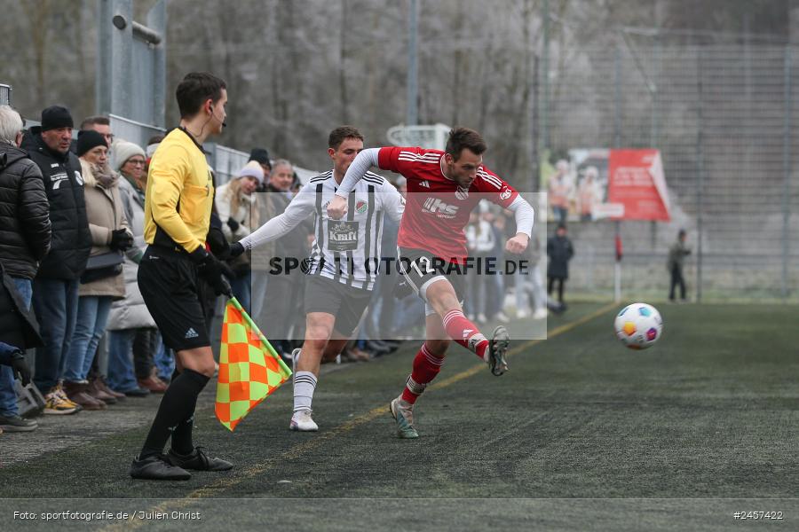 Sportgelände, Grünsfeld, 01.12.2024, sport, action, Fussball, 19. Spieltag, bfv-Landesliga Odenwald, SVE, FCG, SV Eintracht Nassig, FC Grünsfeld - Bild-ID: 2457422