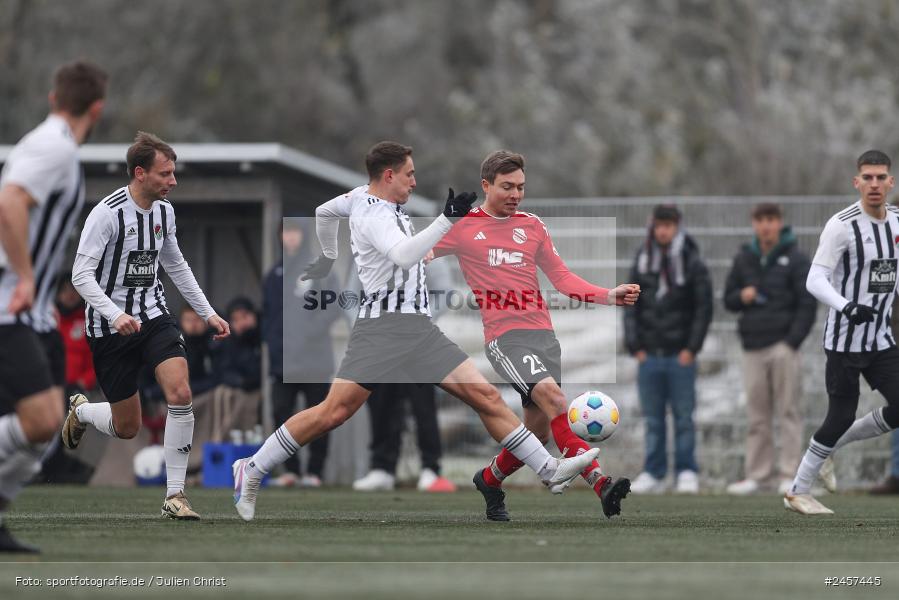 Sportgelände, Grünsfeld, 01.12.2024, sport, action, Fussball, 19. Spieltag, bfv-Landesliga Odenwald, SVE, FCG, SV Eintracht Nassig, FC Grünsfeld - Bild-ID: 2457445