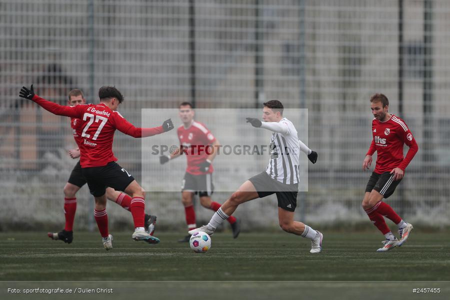 Sportgelände, Grünsfeld, 01.12.2024, sport, action, Fussball, 19. Spieltag, bfv-Landesliga Odenwald, SVE, FCG, SV Eintracht Nassig, FC Grünsfeld - Bild-ID: 2457455