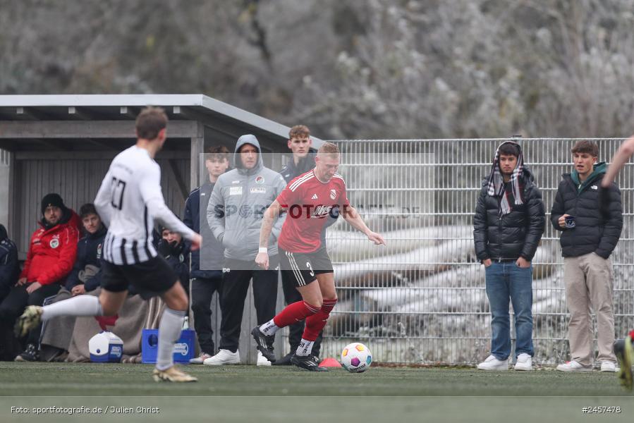 Sportgelände, Grünsfeld, 01.12.2024, sport, action, Fussball, 19. Spieltag, bfv-Landesliga Odenwald, SVE, FCG, SV Eintracht Nassig, FC Grünsfeld - Bild-ID: 2457478