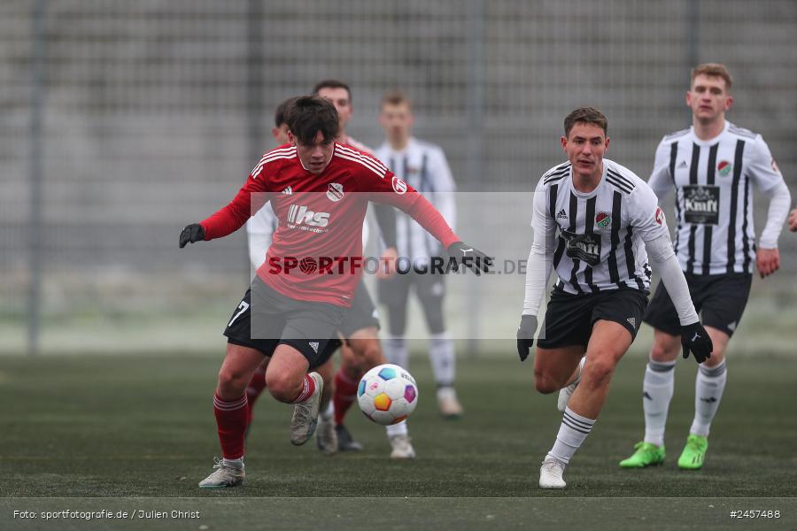 Sportgelände, Grünsfeld, 01.12.2024, sport, action, Fussball, 19. Spieltag, bfv-Landesliga Odenwald, SVE, FCG, SV Eintracht Nassig, FC Grünsfeld - Bild-ID: 2457488