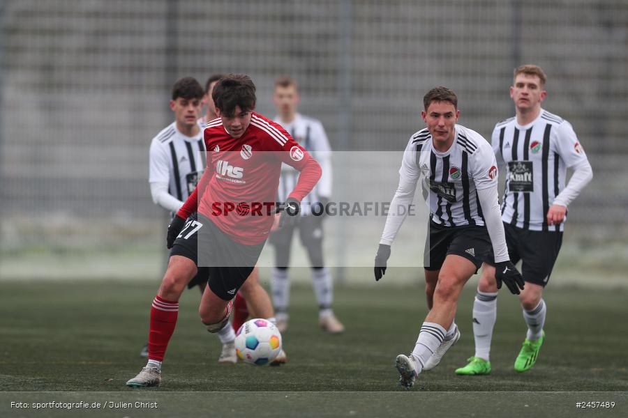 Sportgelände, Grünsfeld, 01.12.2024, sport, action, Fussball, 19. Spieltag, bfv-Landesliga Odenwald, SVE, FCG, SV Eintracht Nassig, FC Grünsfeld - Bild-ID: 2457489