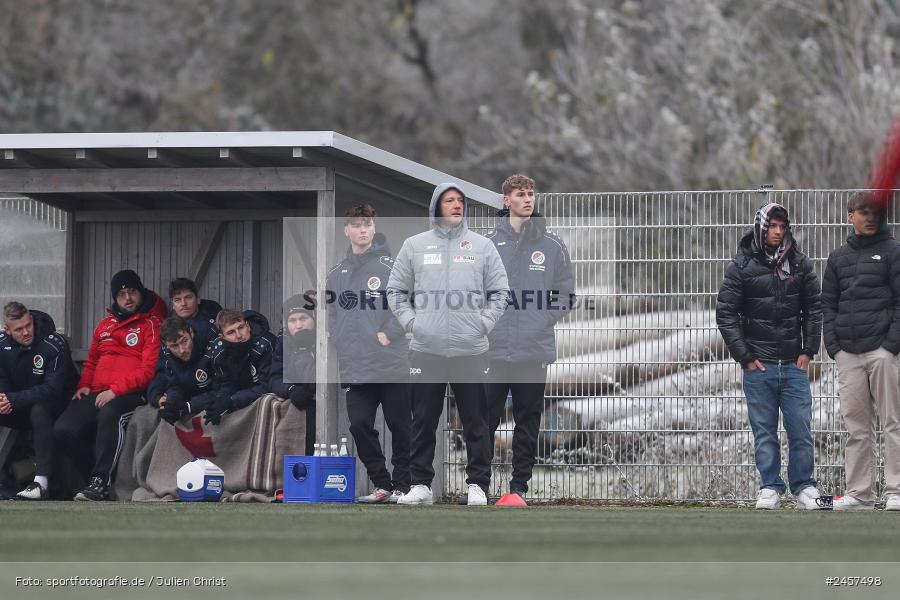 Sportgelände, Grünsfeld, 01.12.2024, sport, action, Fussball, 19. Spieltag, bfv-Landesliga Odenwald, SVE, FCG, SV Eintracht Nassig, FC Grünsfeld - Bild-ID: 2457498