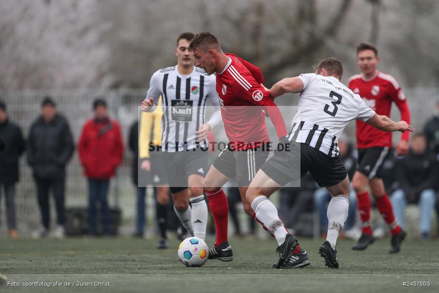 Sportgelände, Grünsfeld, 01.12.2024, sport, action, Fussball, 19. Spieltag, bfv-Landesliga Odenwald, SVE, FCG, SV Eintracht Nassig, FC Grünsfeld - Bild-ID: 2457503