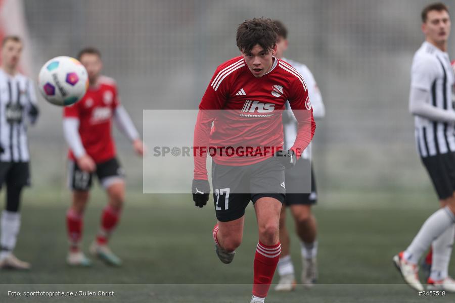 Sportgelände, Grünsfeld, 01.12.2024, sport, action, Fussball, 19. Spieltag, bfv-Landesliga Odenwald, SVE, FCG, SV Eintracht Nassig, FC Grünsfeld - Bild-ID: 2457518