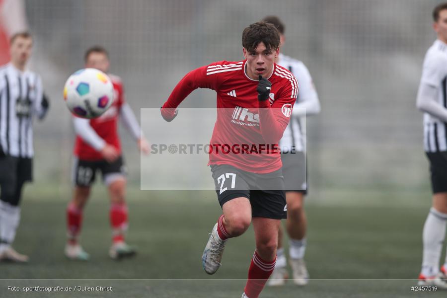 Sportgelände, Grünsfeld, 01.12.2024, sport, action, Fussball, 19. Spieltag, bfv-Landesliga Odenwald, SVE, FCG, SV Eintracht Nassig, FC Grünsfeld - Bild-ID: 2457519