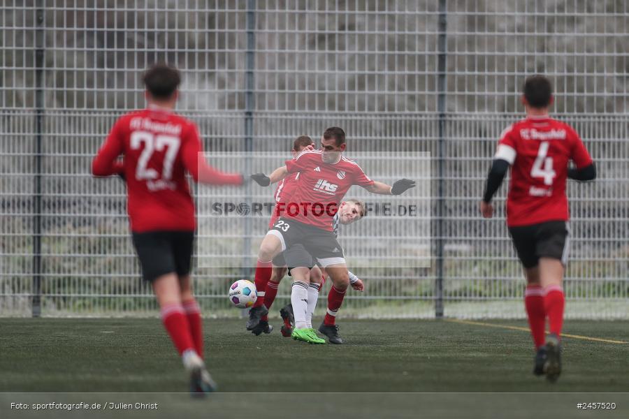 Sportgelände, Grünsfeld, 01.12.2024, sport, action, Fussball, 19. Spieltag, bfv-Landesliga Odenwald, SVE, FCG, SV Eintracht Nassig, FC Grünsfeld - Bild-ID: 2457520