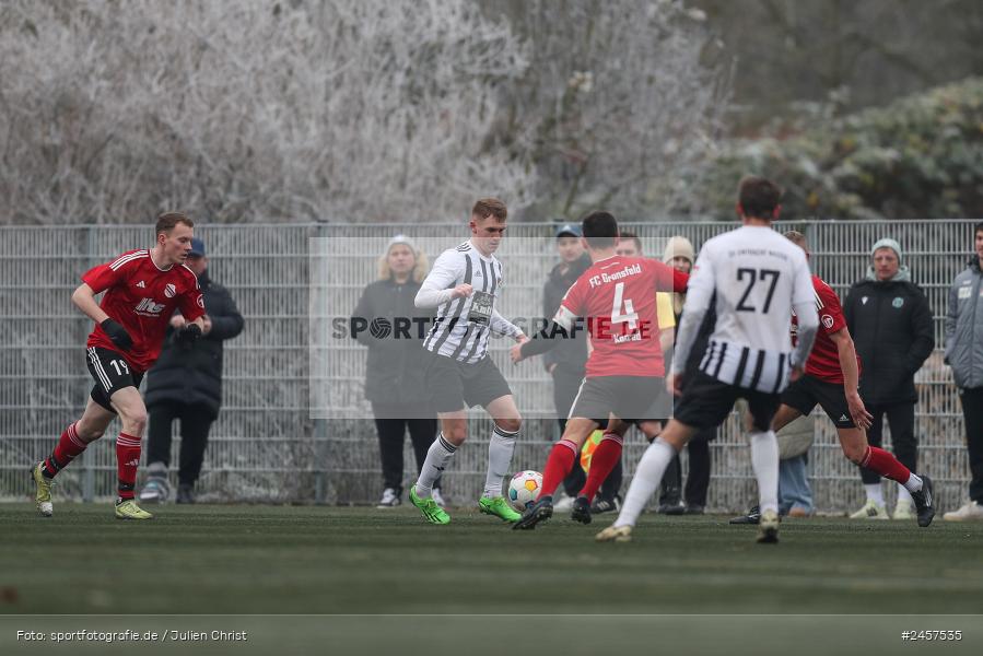 Sportgelände, Grünsfeld, 01.12.2024, sport, action, Fussball, 19. Spieltag, bfv-Landesliga Odenwald, SVE, FCG, SV Eintracht Nassig, FC Grünsfeld - Bild-ID: 2457535