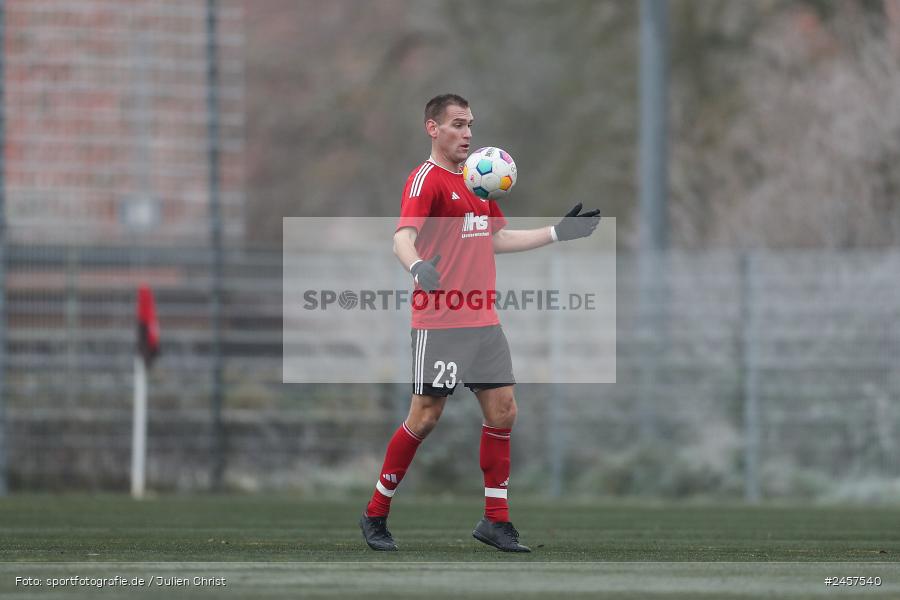 Sportgelände, Grünsfeld, 01.12.2024, sport, action, Fussball, 19. Spieltag, bfv-Landesliga Odenwald, SVE, FCG, SV Eintracht Nassig, FC Grünsfeld - Bild-ID: 2457540