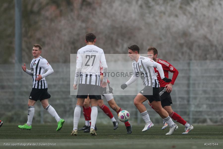 Sportgelände, Grünsfeld, 01.12.2024, sport, action, Fussball, 19. Spieltag, bfv-Landesliga Odenwald, SVE, FCG, SV Eintracht Nassig, FC Grünsfeld - Bild-ID: 2457544