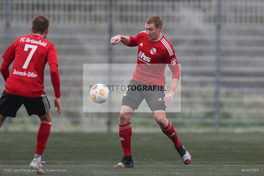 Sportgelände, Grünsfeld, 01.12.2024, sport, action, Fussball, 19. Spieltag, bfv-Landesliga Odenwald, SVE, FCG, SV Eintracht Nassig, FC Grünsfeld - Bild-ID: 2457549