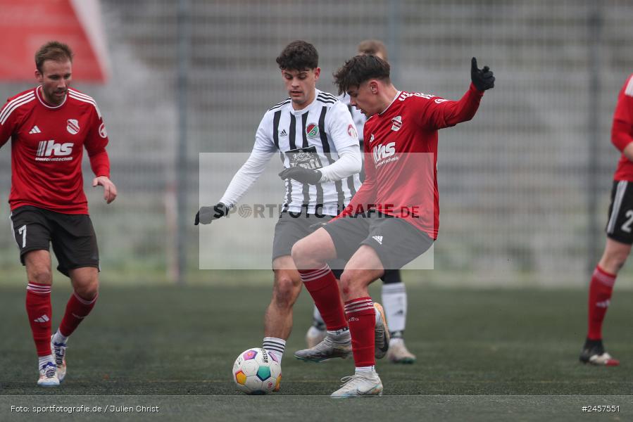 Sportgelände, Grünsfeld, 01.12.2024, sport, action, Fussball, 19. Spieltag, bfv-Landesliga Odenwald, SVE, FCG, SV Eintracht Nassig, FC Grünsfeld - Bild-ID: 2457551