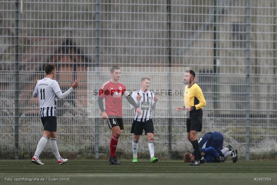 Sportgelände, Grünsfeld, 01.12.2024, sport, action, Fussball, 19. Spieltag, bfv-Landesliga Odenwald, SVE, FCG, SV Eintracht Nassig, FC Grünsfeld - Bild-ID: 2457554