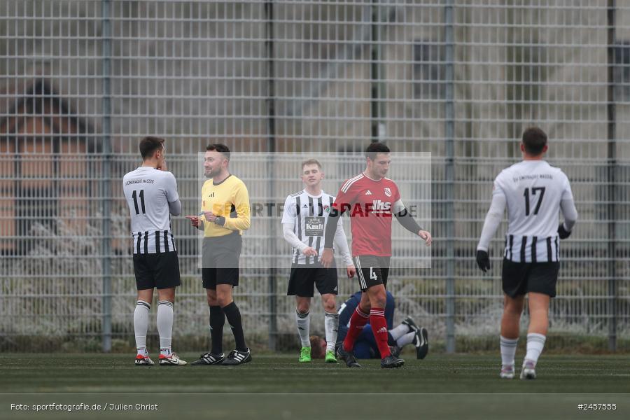 Sportgelände, Grünsfeld, 01.12.2024, sport, action, Fussball, 19. Spieltag, bfv-Landesliga Odenwald, SVE, FCG, SV Eintracht Nassig, FC Grünsfeld - Bild-ID: 2457555