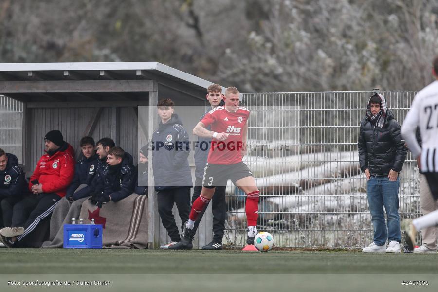 Sportgelände, Grünsfeld, 01.12.2024, sport, action, Fussball, 19. Spieltag, bfv-Landesliga Odenwald, SVE, FCG, SV Eintracht Nassig, FC Grünsfeld - Bild-ID: 2457556