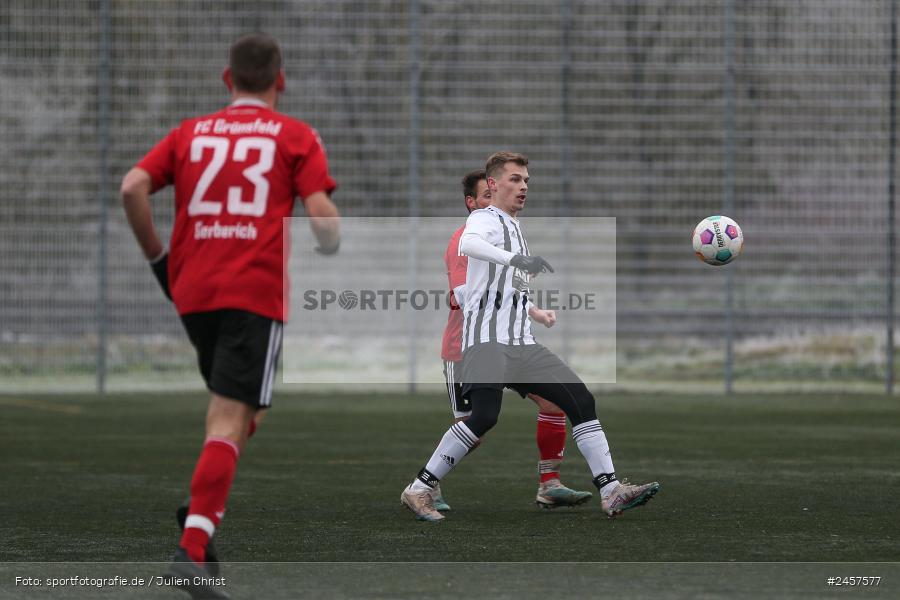 Sportgelände, Grünsfeld, 01.12.2024, sport, action, Fussball, 19. Spieltag, bfv-Landesliga Odenwald, SVE, FCG, SV Eintracht Nassig, FC Grünsfeld - Bild-ID: 2457577