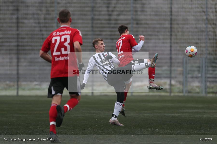 Sportgelände, Grünsfeld, 01.12.2024, sport, action, Fussball, 19. Spieltag, bfv-Landesliga Odenwald, SVE, FCG, SV Eintracht Nassig, FC Grünsfeld - Bild-ID: 2457579