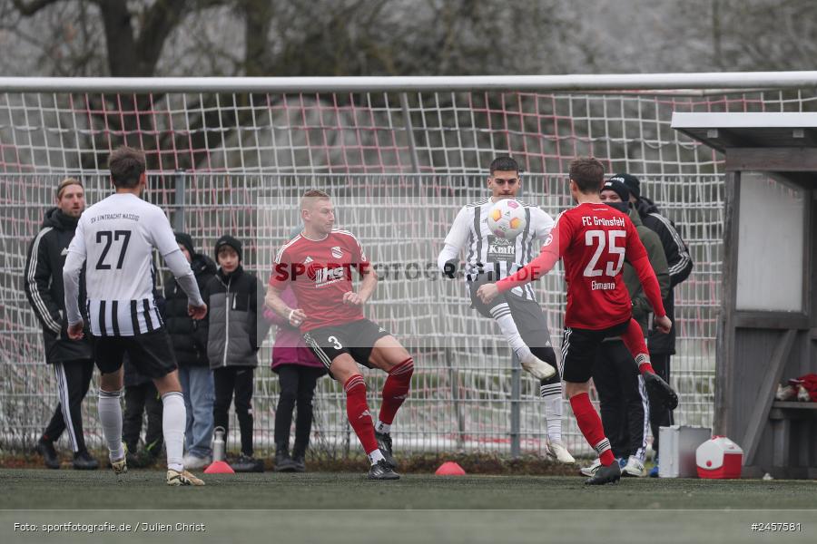 Sportgelände, Grünsfeld, 01.12.2024, sport, action, Fussball, 19. Spieltag, bfv-Landesliga Odenwald, SVE, FCG, SV Eintracht Nassig, FC Grünsfeld - Bild-ID: 2457581
