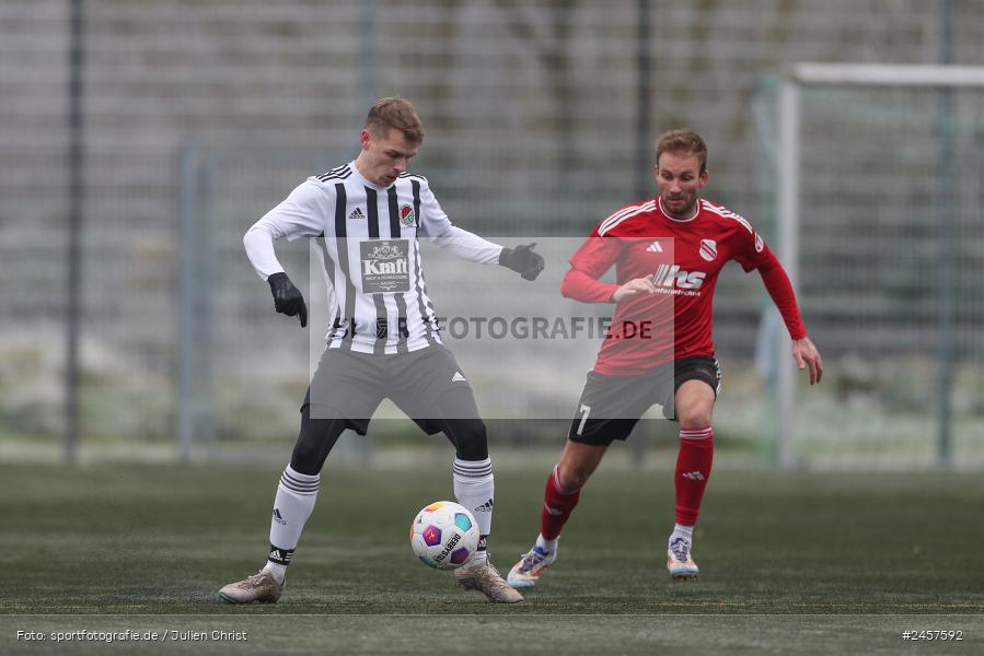 Sportgelände, Grünsfeld, 01.12.2024, sport, action, Fussball, 19. Spieltag, bfv-Landesliga Odenwald, SVE, FCG, SV Eintracht Nassig, FC Grünsfeld - Bild-ID: 2457592