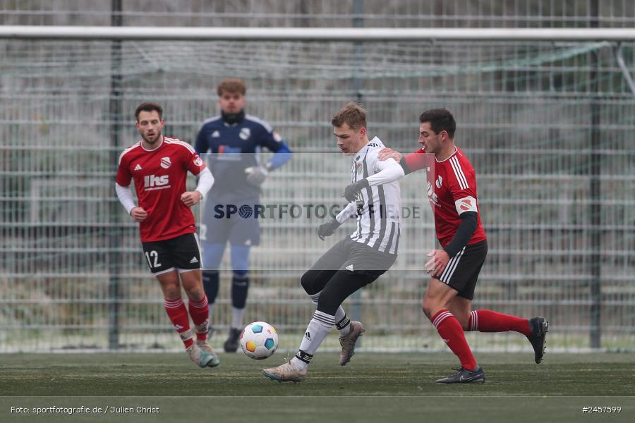Sportgelände, Grünsfeld, 01.12.2024, sport, action, Fussball, 19. Spieltag, bfv-Landesliga Odenwald, SVE, FCG, SV Eintracht Nassig, FC Grünsfeld - Bild-ID: 2457599